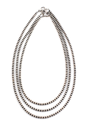 Oxidized Sterling Silver Beads