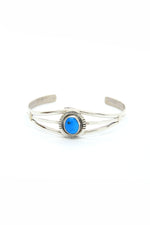 Petite Navajo Blue Turquoise Bracelet