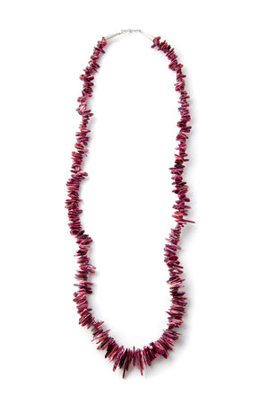 Purple Spiny Shell Necklace