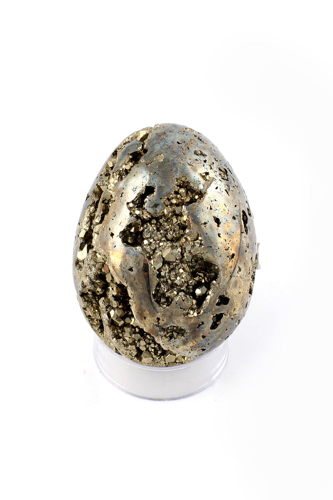 
                
                    Load image into Gallery viewer, Peruvian Pyrite Egg
                
            