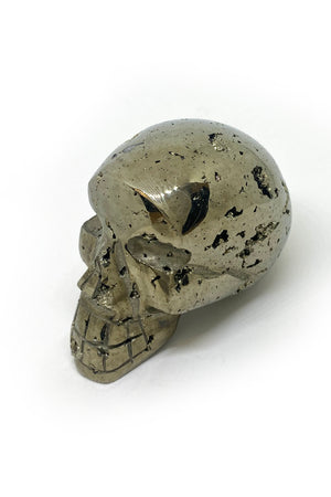 
                
                    Load image into Gallery viewer, Pyrite Crystal Skull
                
            