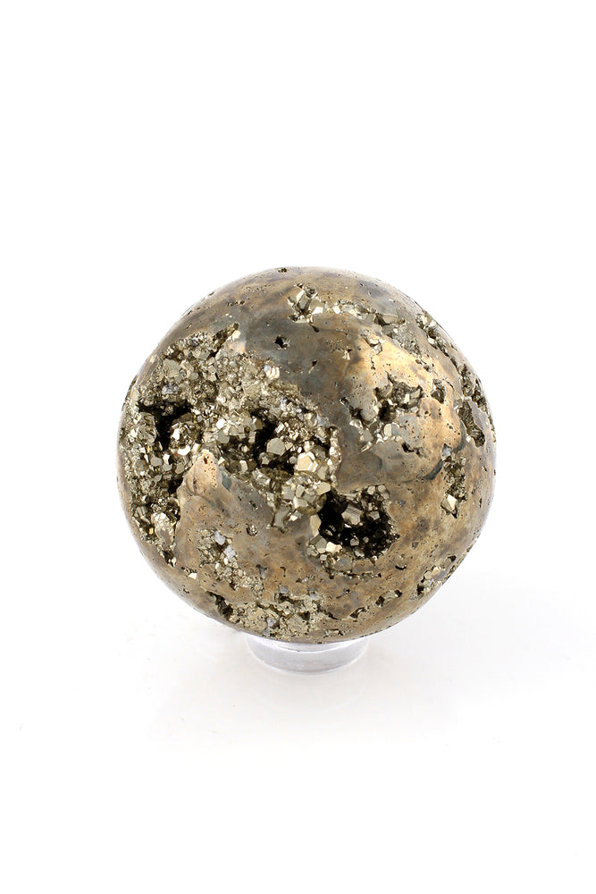 
                
                    Load image into Gallery viewer, Peruvian Pyrite Sphere
                
            