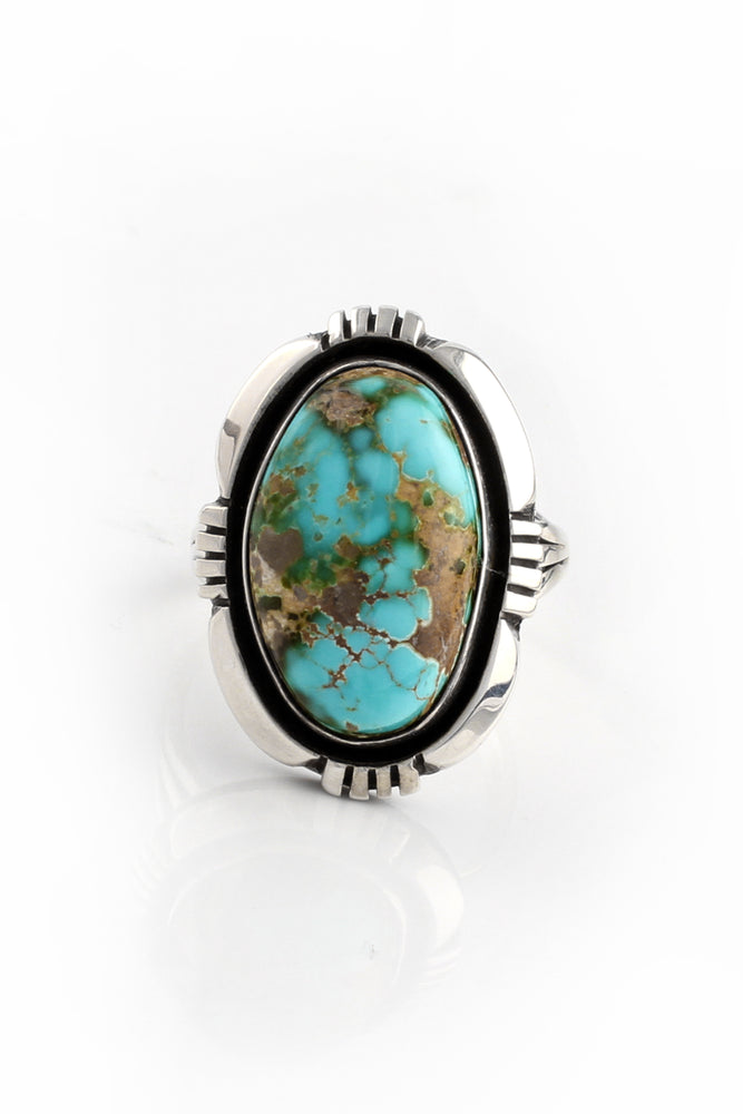Navajo Royston Turquoise Ring (Size 7.25)