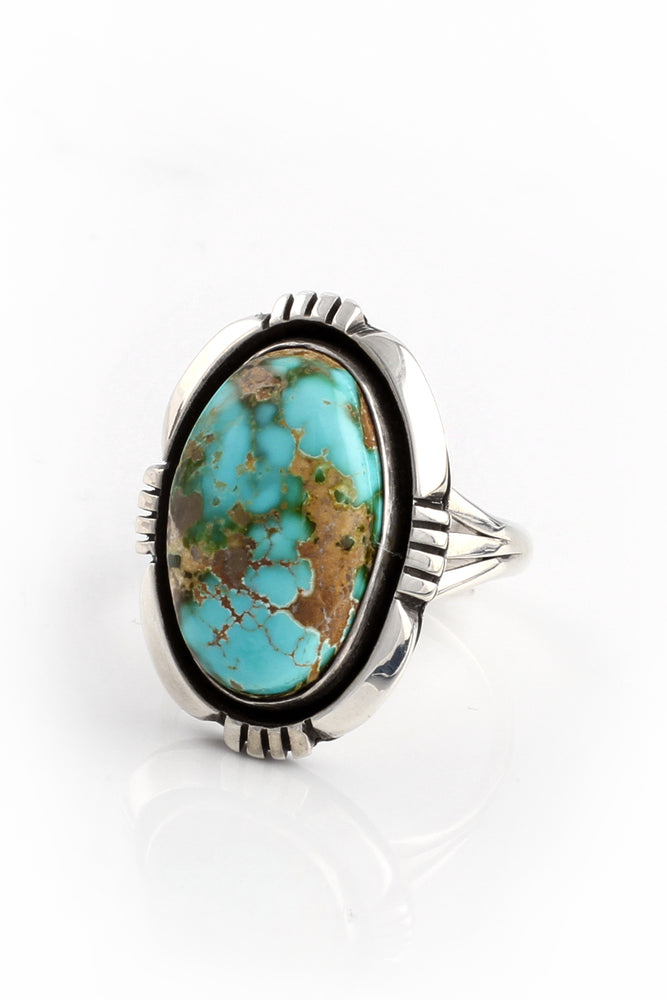 Navajo Royston Turquoise Ring (Size 7.25)