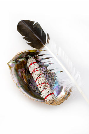 
                
                    Load image into Gallery viewer, White Sage Smudging Kit
                
            