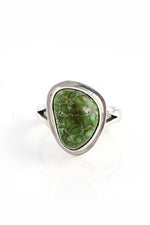 Sonora Gold Turquoise Ring (Size 6.75)