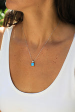 Navajo Petite Turquoise Pendant