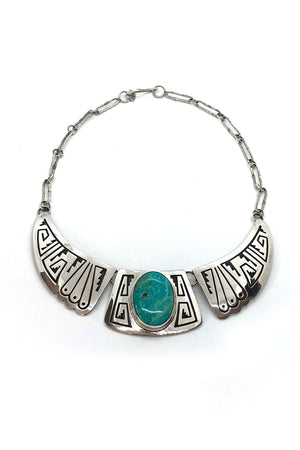 Everett and Mary Teller Turquoise Mountain Necklace