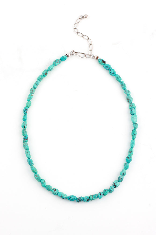 
                
                    Load image into Gallery viewer, Turquoise Nugget Necklace
                
            
