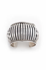 Thomas Charley Wide Sterling Silver "Water Bead" Cuff