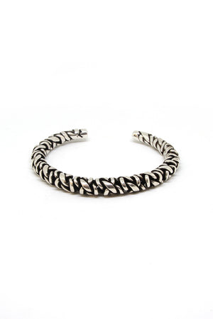 
                
                    Load image into Gallery viewer, Woven Sterling Silver Cuff
                
            